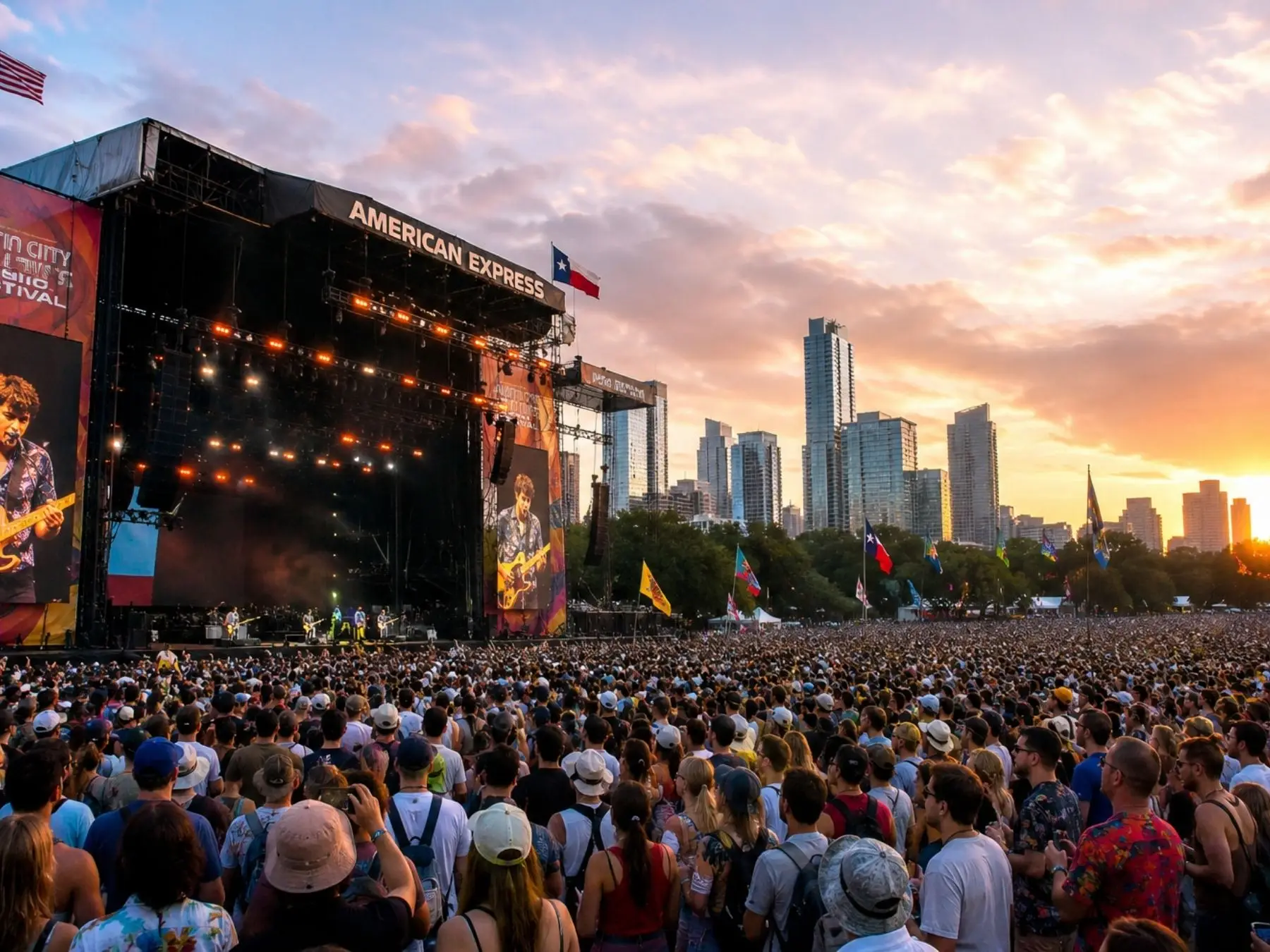 Music area in Austin, TX