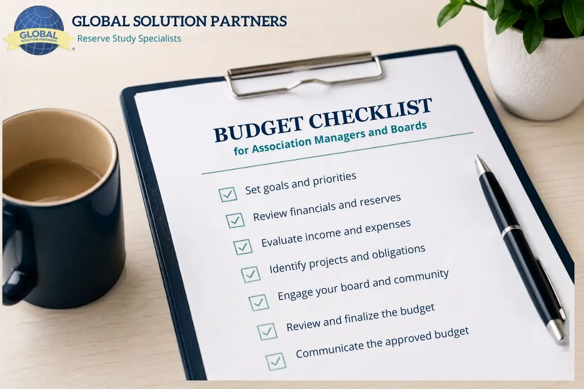 Budget Checklist photo for blog post