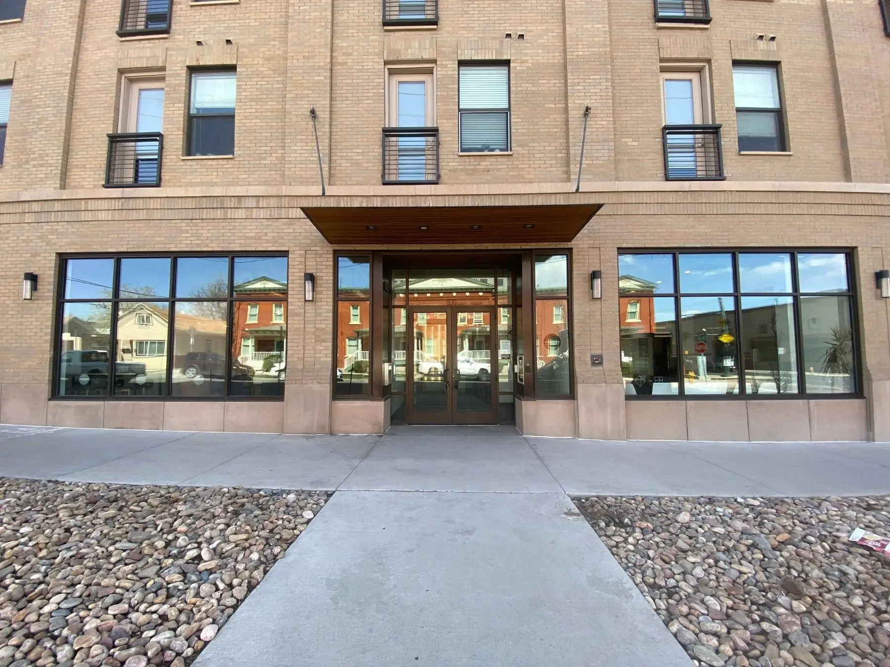 Condo Community, Denver, CO Large Brick building